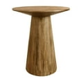 thumbnail image 2 of Pemberly Row 36" Solid Wood Round Bar Table in Distressed Natural Finish, 2 of 6