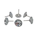 thumbnail image 2 of Paquete de 20 clavos de tapicería de cristal de diamante de 25 mm de diámetro para sofá, cabecero, botón de costura, decoración de pared, banco, sofá, cojín, etc., 2 of 5