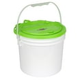 Flambeau Outdoors, 6053BC 3.5 Gallon Minnow Bucket, Bait Storage, Green