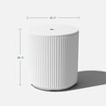 thumbnail image 4 of Veradek Umbrella Side Table - White, 4 of 13