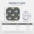 thumbnail image 3 of Vsdgher Cute Sloth Print Car Windshield Sun Shade, Reflective Sunshade Window Sunshade Sun Visor Protector Fit for Cars,Trucks,SUVs-Small, 3 of 6