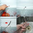 thumbnail image 5 of Flexible Silver Fridge Cleaning Brush - 155cm, Drain Cleaner, 5 of 5