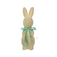 thumbnail image 2 of TUWAFE Pastel Flocked Bow-Tied Bunny Set (10",13",16") - Spring Table Centerpieces for Indoor Decor - Easter Bunny Figurines Decoration for Home Party Office, 2 of 7