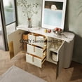thumbnail image 3 of Modern Minimalist Sideboard Buffet Slate Cupboard Entrance Hall Console Table Kitchen Coffee Tables Aparador Kitchen Furniture My Lux Decor Round, 3 of 16