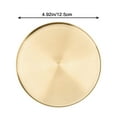 thumbnail image 2 of XEOVHV Golden stainless steel round straight side tray, light luxury storage disc, 2 of 2