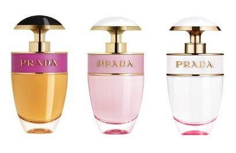 Prada Candy Perfume Kiss Mini EDP Gift Set for Women, 3 Pieces