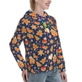 thumbnail image 6 of Lsque Gingerbread Delights Pattern Casual Women's Hoodie,Hooded Sweatshirt with Kangaroo Pocket,Pullover Hoodie with Eye-catching Drawstrings-Small, 6 of 7