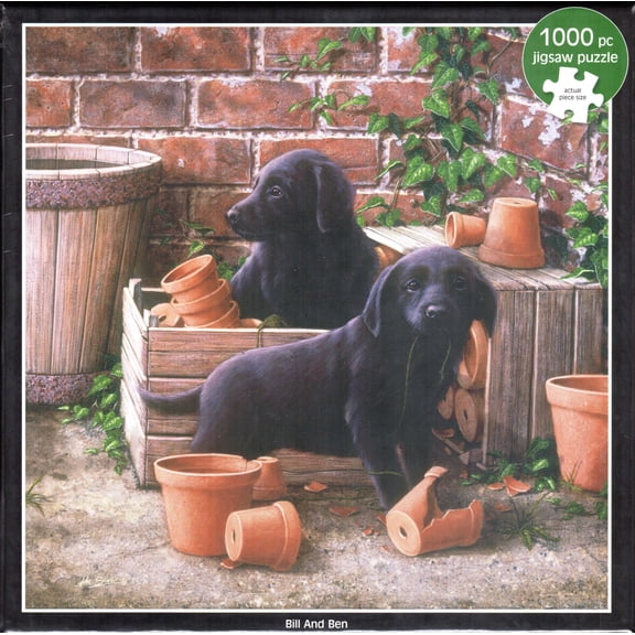 Otter House 1000 Piece Puzzle - Bill and Ben