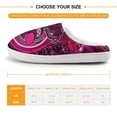 thumbnail image 2 of Invader Zim Kid's Cotton Slippers Winter Warm Soft Plush Slippers with Rubber Sole Non-Slip Indoor Outdoor Slip on Shoes Fluffy House Slippers For Boys Girls Teen, 2 of 8
