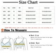 thumbnail image 3 of biudgviw No Underwire Bras for Women Wireless Lace V Neck High Support Push up Bras Front Trim Comfort Full Coverage Bras, 3 of 3