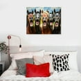 thumbnail image 5 of Autua Horses Art Modern Canvas Prints Wall Decor for Home Office 20x16in, 5 of 6