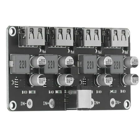 

Converter 6-32V To 3-12V 4 Channel USB Power Supply Board Broad Application For Soalr Panel