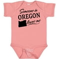 thumbnail image 3 of Inktastic Someone in Oregon Loves Me Boys or Girls Baby Bodysuit, 3 of 5