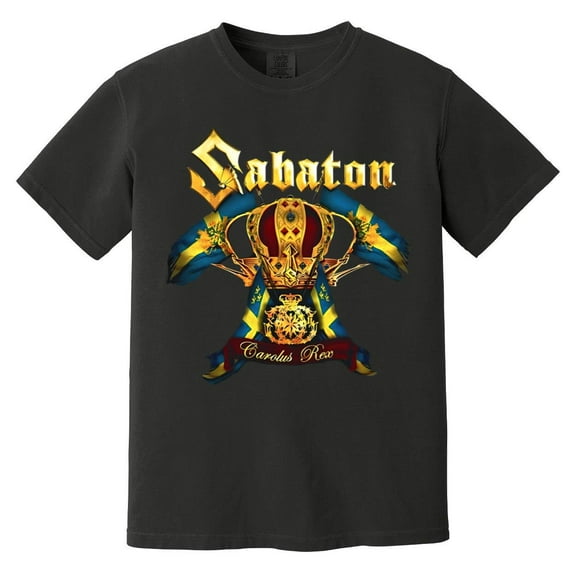 Sabaton Joakim Broden Carolus Rex Power Metal Band Fan Comfort Color T-Shirt