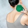 thumbnail image 4 of Pelotas de masaje con púas Pelota de ejercicio Rodillos de masaje con púas Pelota de masaje para manos y pies Verde oscuro, 4 of 7