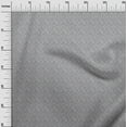 thumbnail image 3 of oneOone Tissu en Velours Gris Floral Matériel de Robe Tissu Imprimé Tissu au Mètre 58 Pouces de Large, 3 of 4