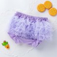 thumbnail image 5 of Timegard Newborn Girls Baby Clothes Toddler Cute Cotton Comfy Ruffle Shorts with Bow Tie 0-24 Months, 5 of 8