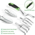 thumbnail image 3 of DEA Garden Tools Set, 8 Piece Gardening Tools Set with Non Slip Ergonomic Handle, Heavy Duty Garden Tool Set with Storage Bag, Gardening Kit for Women, Garden Hand Tools Gift, Green, 3 of 14