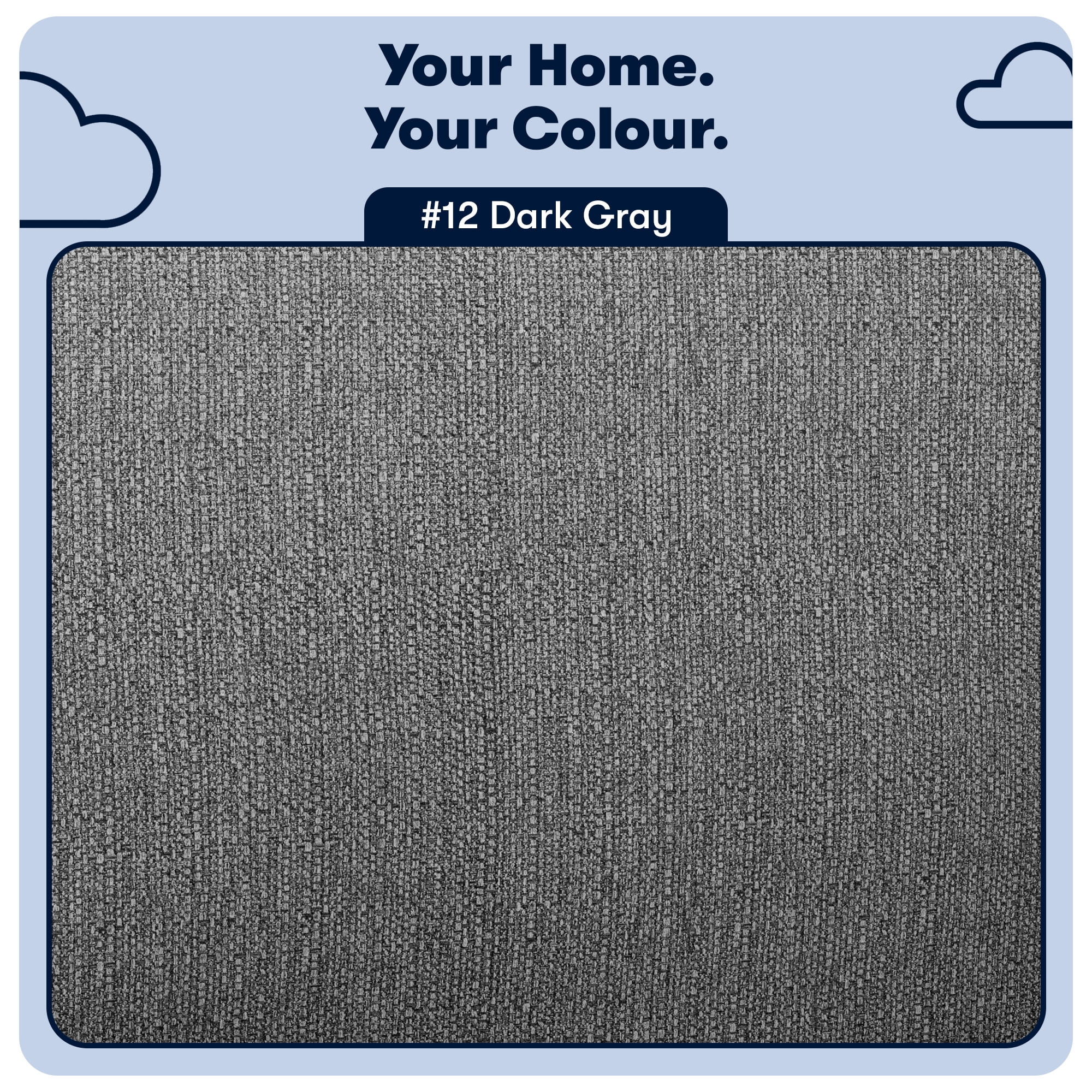 Serta Palisades 73" Track Arm Sofa, Easy Care Polyester, Loveseat or Couch for Small Spaces, Dark Gray