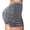 Gray, variant on Women High Waist Butt Lifting Yoga Shorts Stretchy Gym Sports Pants Fitness Workout Leggings
