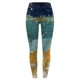 thumbnail image 4 of Gibobby Leggings térmicos mujer Leggings deportivos estampados para mujer Pantalones de yoga(Azul oscuro,G), 4 of 5
