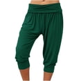 thumbnail image 2 of XIAfhje Capri Pants for Women Cropped Joggers Capri Sweatpants Palazzo Lounge Cropped Pants Light Weight Comfy Casual Pajama Capri Pants, 2 of 9