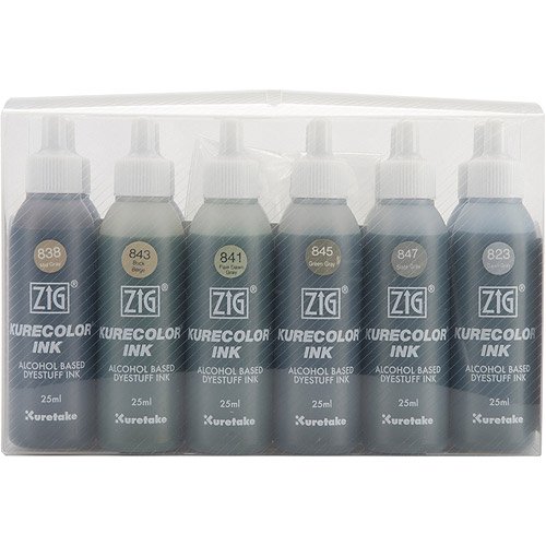 Zig Kurecolor Marker Refill Ink 25ml Bottles