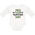thumbnail image 3 of Inktastic Papas Future Hunting Buddy Boys or Girls Long Sleeve Baby Bodysuit, 3 of 5