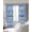 Light Blue, variant on Blue Nautical Anchor Blackout Curtains for Bedroom/Living Room, Thermal Insulated Kitchen Curtains, Country Retro Ocean Beach Stripes Beige Grommet Darkening Window Treatment Drapes 42"x63"x2