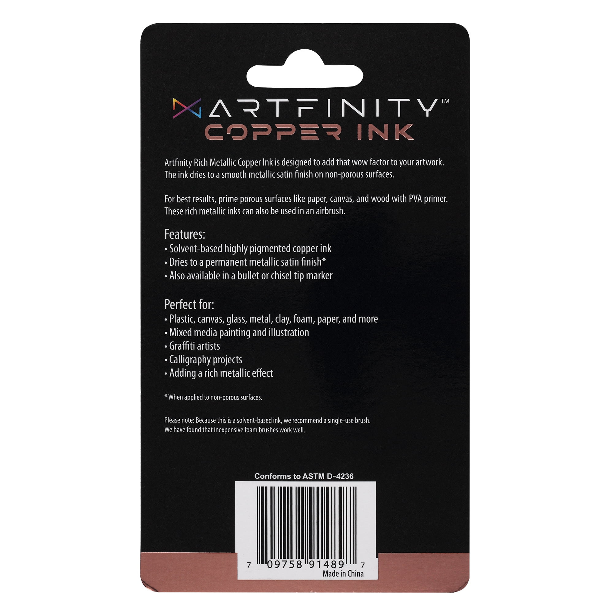 Artfinity Metallic Marker Ink Bottles
