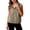 Z3-Khaki, variant on FUZHIQ Womens Zip Up Lightweight Vests Casual Sleeveless Jackets Scrubs with Pockets Spring Summer,S