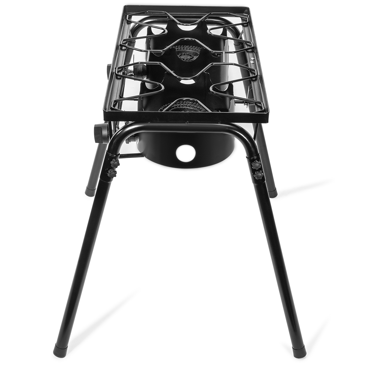 Barton Outdoor 70000 BTU 2-Burner Stove 95512-1 High-Pressure Grill Cooker BBQ Camp Gas Stove Stand - image 3 of 7