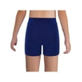 thumbnail image 4 of Hansber Gymnastics Shorts for Boys Girls Cheer Dance Bottoms Tumbling Athletic Sports Yoga Running Activewear Navy Blue 12, 4 of 7