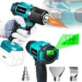 thumbnail image 1 of Pistola térmica inalámbrica Edtran para batería Makita de 18 V, 350 W, 50-550 °C, 1 of 6