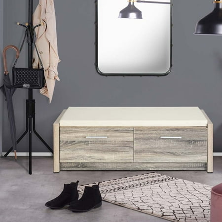 Topcobe Entryway Bench Shoe Benches For Entryway Rustic Storage