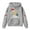 Grey, variant on XEGLSBU Christmas Boys Hoodies Size 14-16 Zip up Kids Christmas Hanukkah Menorah Print Warm Hoodie Black Size 8-9 Years