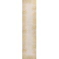 thumbnail image 6 of JONATHAN Y TUSCAN SUN 2 x 8 Runner Rug, Isla Coastal Cottage Palm Frond Border - Yellow/Cream, TSN207A-28, 6 of 6