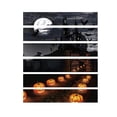 thumbnail image 1 of Calcomanía para Halloween, noche y noche, diseño de calabaza, escalera del castillo, 1 of 5