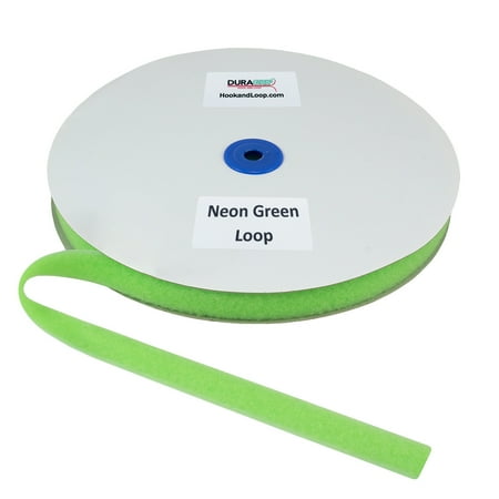 

DuraGrip® Brand - 3/4 Neon Green Loop Sew-On