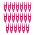 thumbnail image 2 of Clip para colgar ropa Bearachild organizador de flocado Rosa roja, 2 of 6