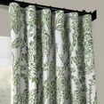 thumbnail image 5 of Exclusive Fabrics  Tea Time Room Darkening Curtain (2 Panels) Tea Time Green 50 X 84 84 Inches, 5 of 5