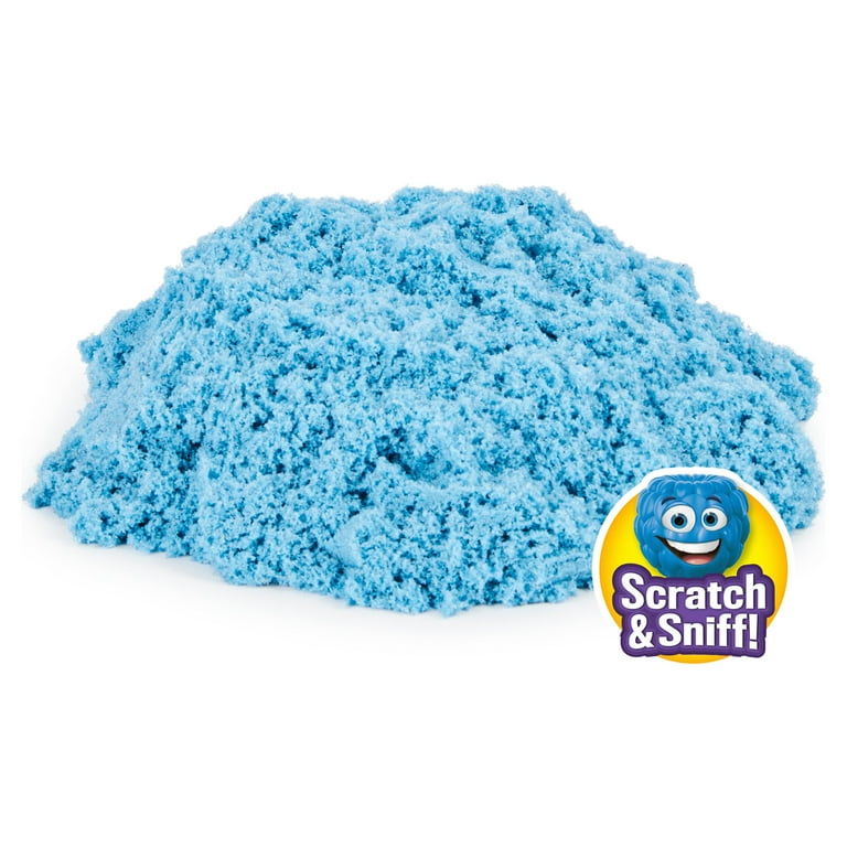 Kinetic Sand Scents 8oz Blue Razzle Berry Scented Kinetic Sand for Kids Aged 3 and up