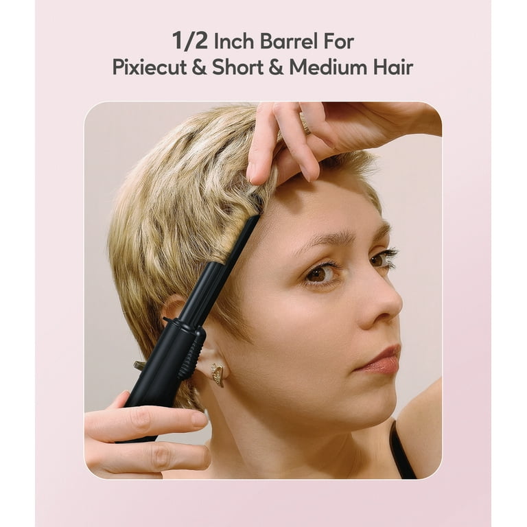 Best size curling iron for short hair hotsell