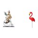thumbnail image 1 of Colección De Figuras De Pájaros Payaso Para Centro De Mesa, Decoración De Vitrinas, Comedor Y Accesorios De Jardín De Hadas. Adorno De Flamenco Para La Primavera., 1 of 8