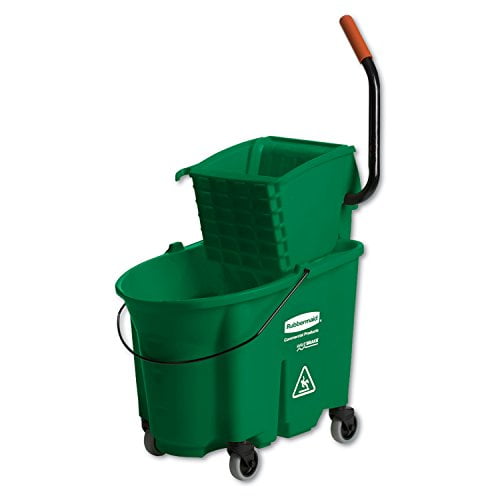 Wavebrake Side-Press Wringer/bucket Combo, 8.75 Gal, Green