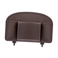 thumbnail image 2 of Organizador genérico para asiento trasero, accesorios de viaje, caja de pañuelos para exteriores Marrón, 2 of 9