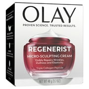 OLAY REGENERIST Anti-Aging Face Cream, Hydrating, Anti-Wrinkle, Firming Moisturizer, Skin Care with Triple Collagen Peptide & Niacinamide
