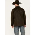 thumbnail image 4 of Cody James Men's Oilskin Snap Heavy Jacket - CJFA23O5-DK BRN, 4 of 4
