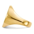 thumbnail image 3 of 14K Yellow Gold Ring Band Signet Men's, 3 of 5