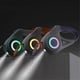 thumbnail image 4 of 5M Retractable Dog Leash with LED Flashlight, DurableNylon Lead, Adjustable Control for Pet Walking, 4 of 5